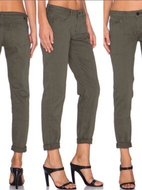 DL1961 Skinny Jeans in Olive Green